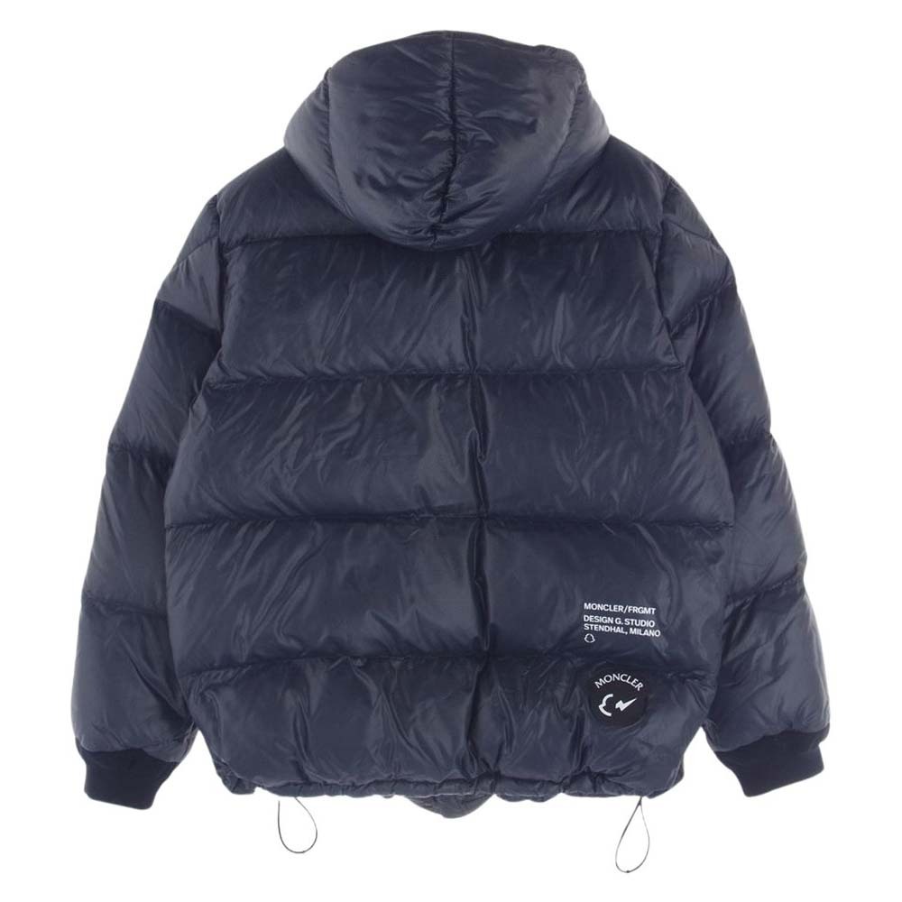 MONCLER モンクレール 21AW G209U1A00016 × FRAGMENT フラグメント ANTHEMYX アンテミクス ダウン ジャケット ネイビー系 2【中古】_画像2