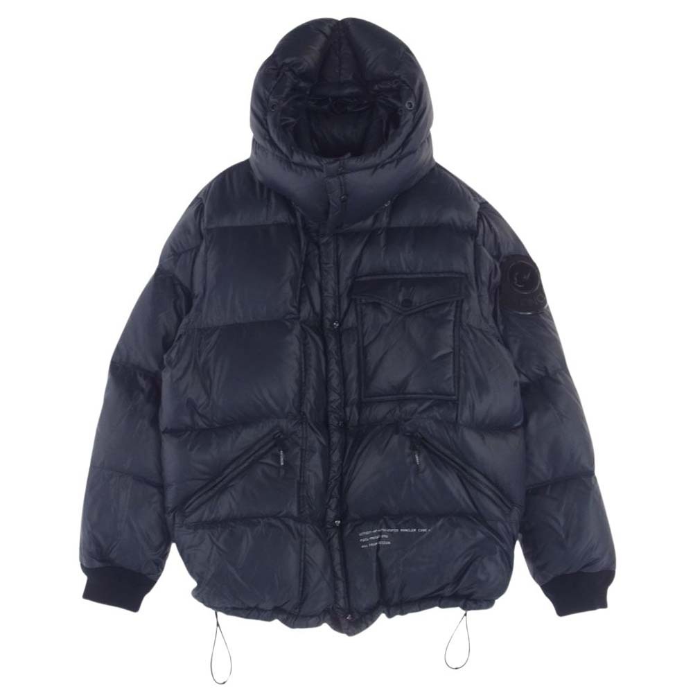 MONCLER モンクレール 21AW G209U1A00016 × FRAGMENT フラグメント ANTHEMYX アンテミクス ダウン ジャケット ネイビー系 2【中古】_画像1