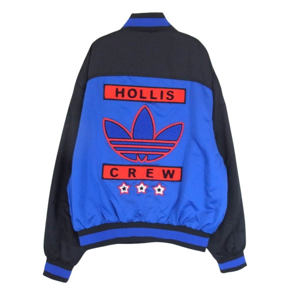 adidas アディダス GN5931 RUN DMC VARSITY バーシティ ジャケット ブルー系 M【美品】【中古】_画像2