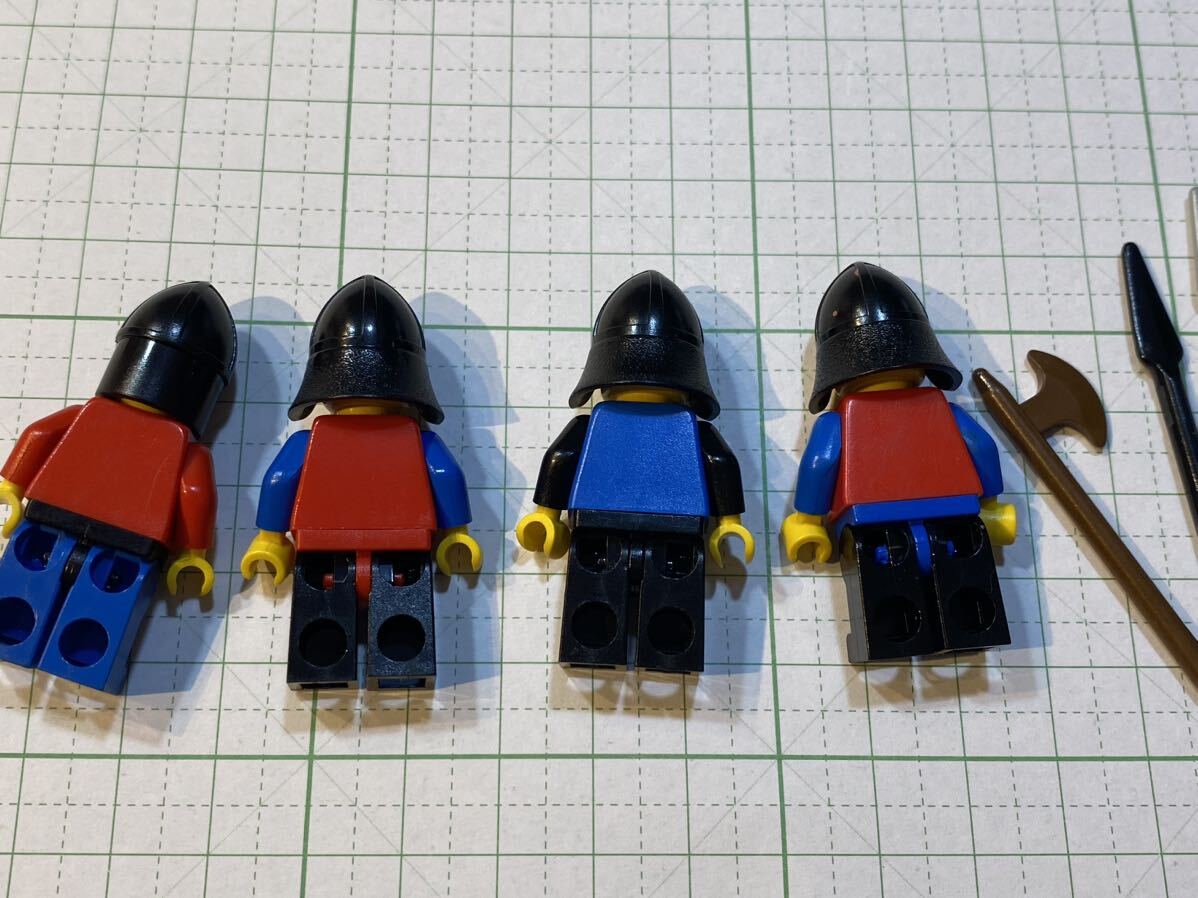 レゴ ミニフィグ LEGO 兵士 お城シリーズ キャッスル 騎士 オールドレゴ　キングダム ドラゴンナイト_画像3