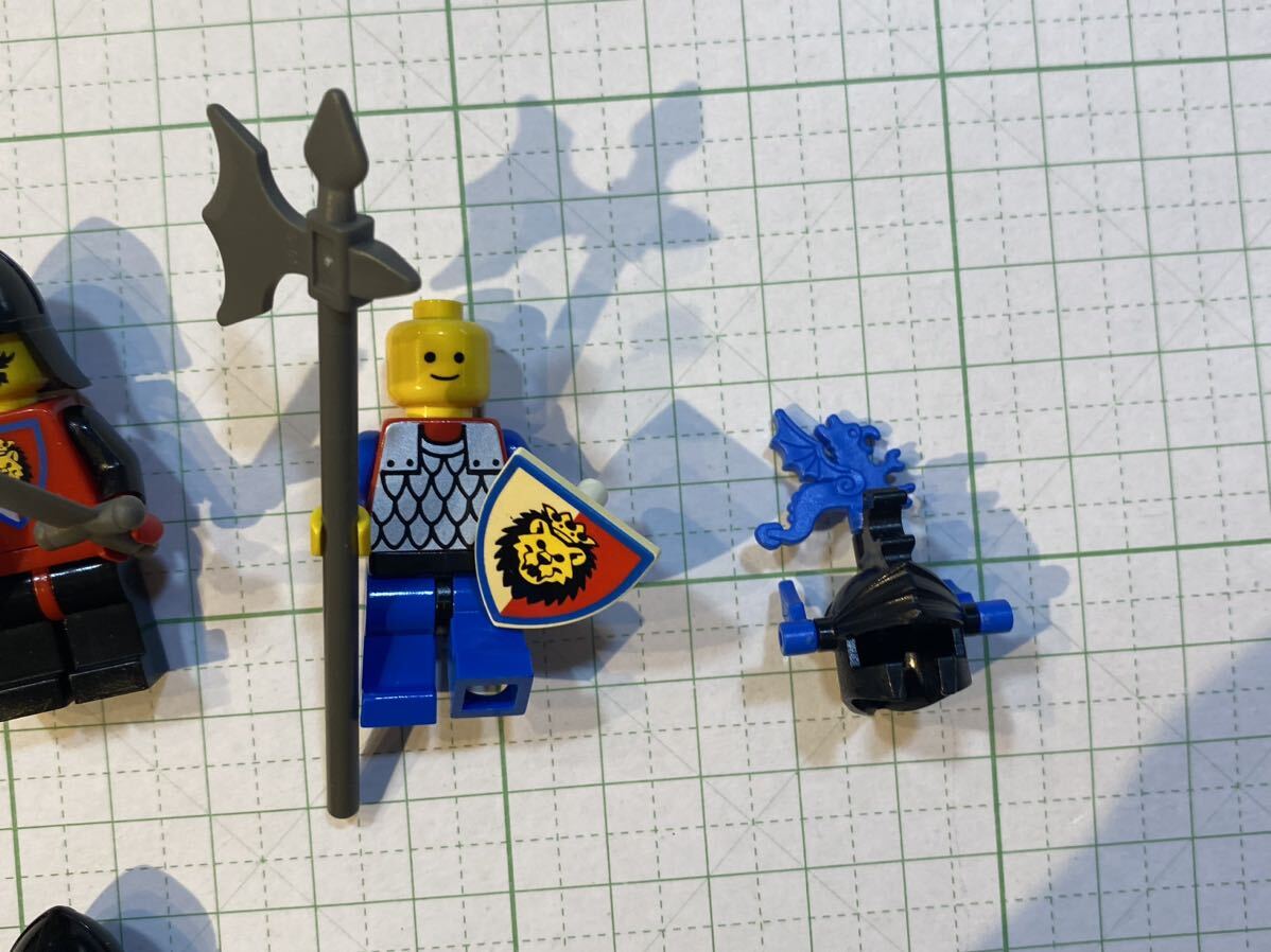 LEGO ロイヤルキング ミニフィグセット レゴ お城シリーズ キャッスル キングダム 兵士 ナイト 騎士 甲冑 ライオン 王様_画像6