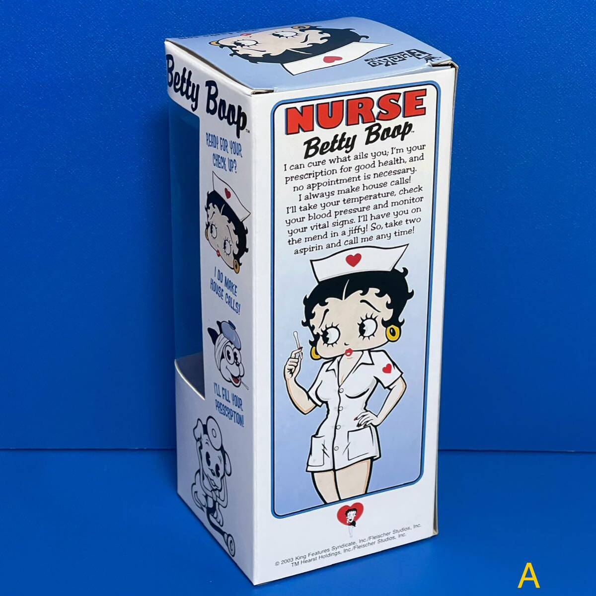 Funko Betty Boop ベティブープ フィギュア BOBBLE HEAD バブルヘッド ボブルヘッド ボビングヘッド アメリカ雑貨 新品 ナース No.Aの画像7