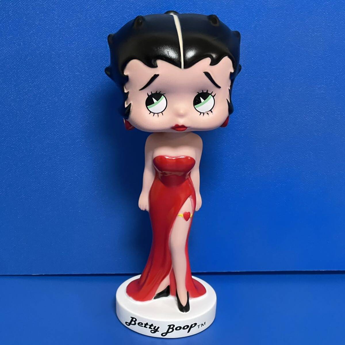 Funko Betty Boop ベティブープ フィギュア BOBBLE HEAD バブルヘッド ボブルヘッド ボビングヘッド アメリカ雑貨 新品 ドレス No.G_画像3