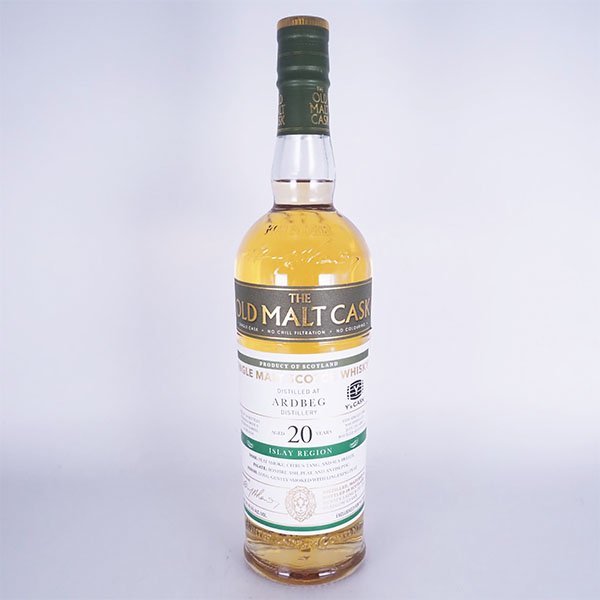 1円～★アードベッグ 20年 2001-2021 オールド モルト カスク Y's CASK ＊箱付 700ml 49.3% アイラ ARDBEG OMC TC10043_画像2