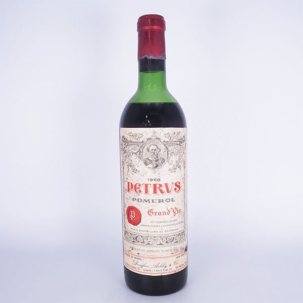 ★シャトー ペトリュス 1968年 赤 ※ 1Pint 8Fluids Oz 12% ポムロル Chateau PETRUS TC17024_画像2