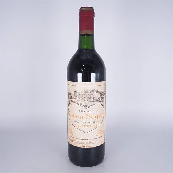 ★シャトー カロン セギュール 1992年 赤 ※ 750ml 12.5% サンテステフ Chateau Calon Segur TC17070の画像2