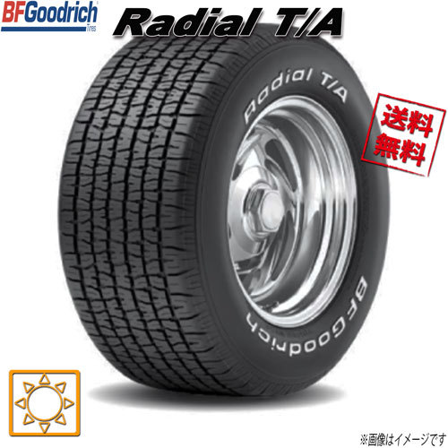 255/60R15 102S RWL07 1本 BFグッドリッチ ラジアル RADIAL T/A ホワイトレター_画像1