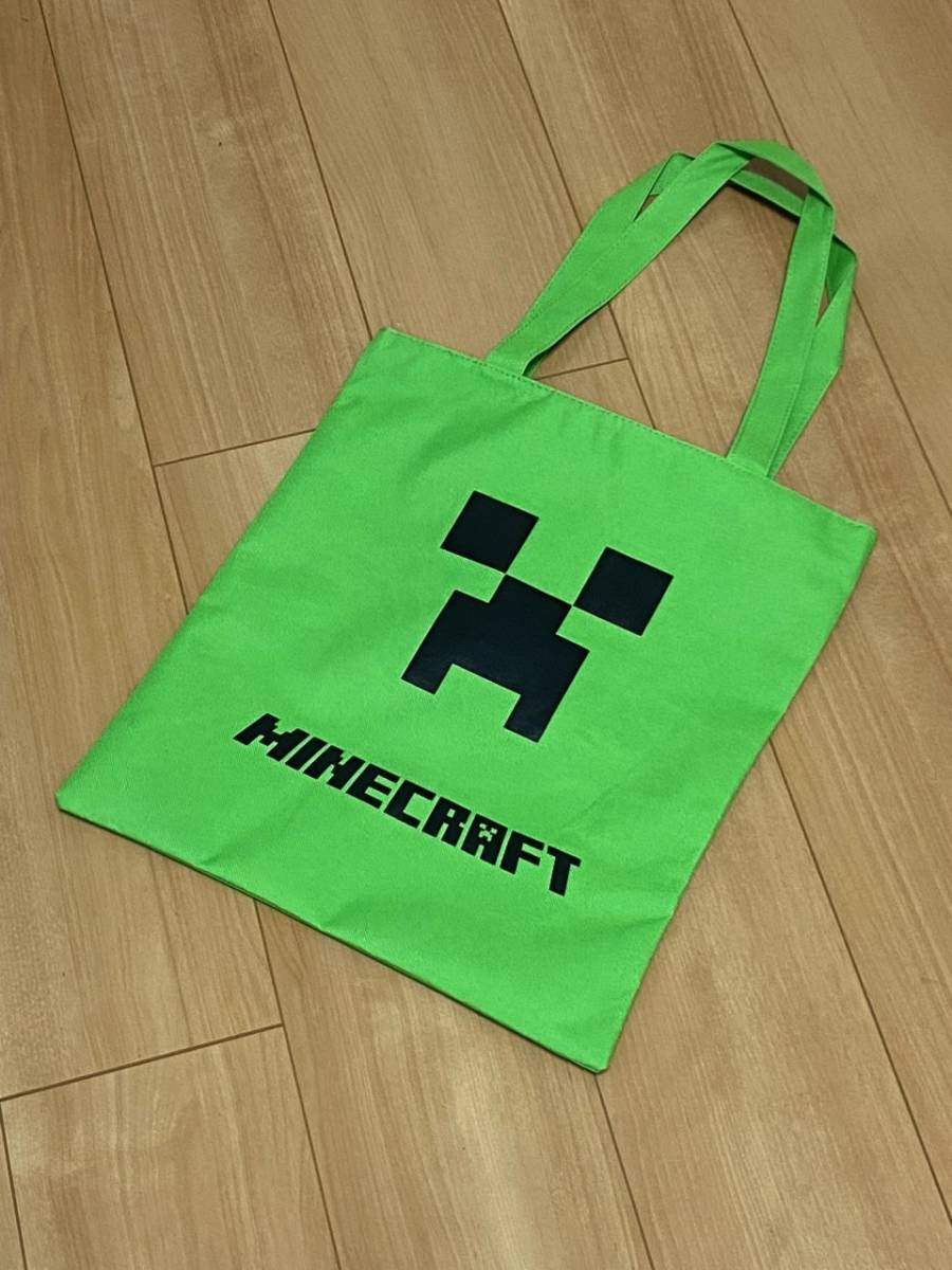 新品未使用★Minecraft マインクラフト マイクラ クリーパー　トートバック★_画像1