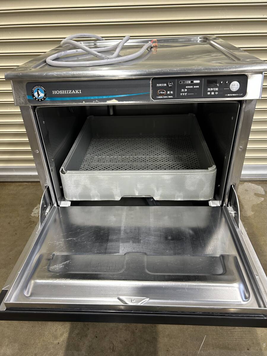 2018年式 ホシザキ 業務用食器洗浄機 JWE-400TUB3-PD w240221-1の画像3