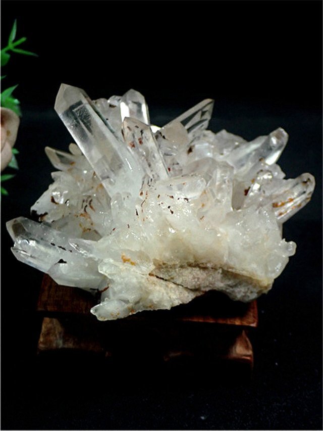 ◆超強いパワーヒマラヤ産天然水晶クラスター178B6-YS-56B16Z_画像1