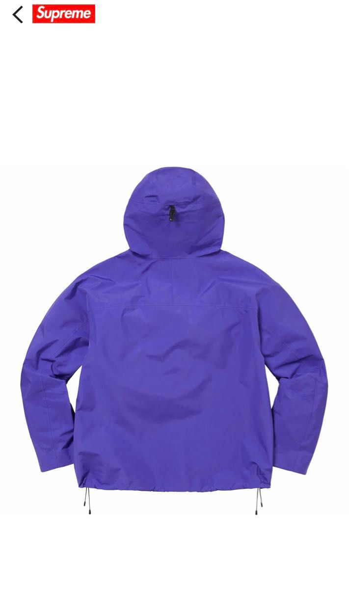 Supreme GORE-TEX Taped Seam Shell Jacket Purple