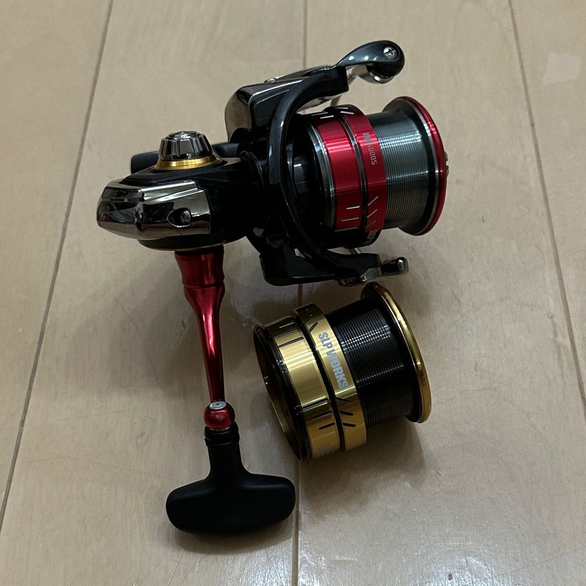 ダイワ 21 カルディア LT4000S-C カスタム SLPワークス替 ダイワ 21 カルディア LT4000S-C カスタム SLPワークス替