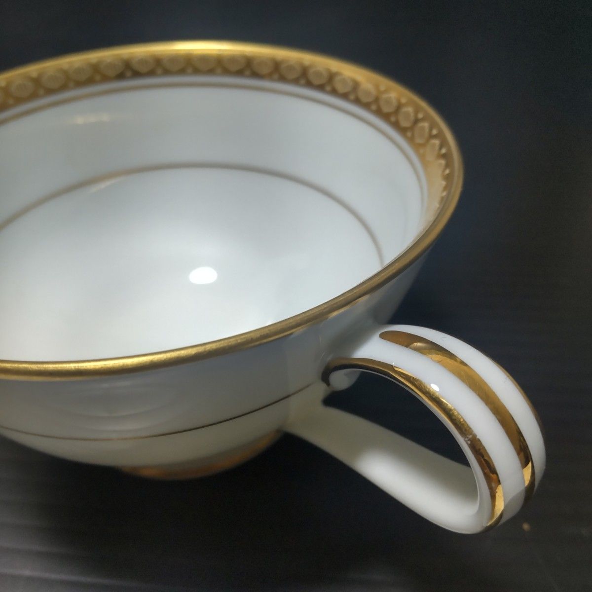 月桂樹★Noritake ノリタケ／リッチモンド金彩カップ&ソーサー5客セット