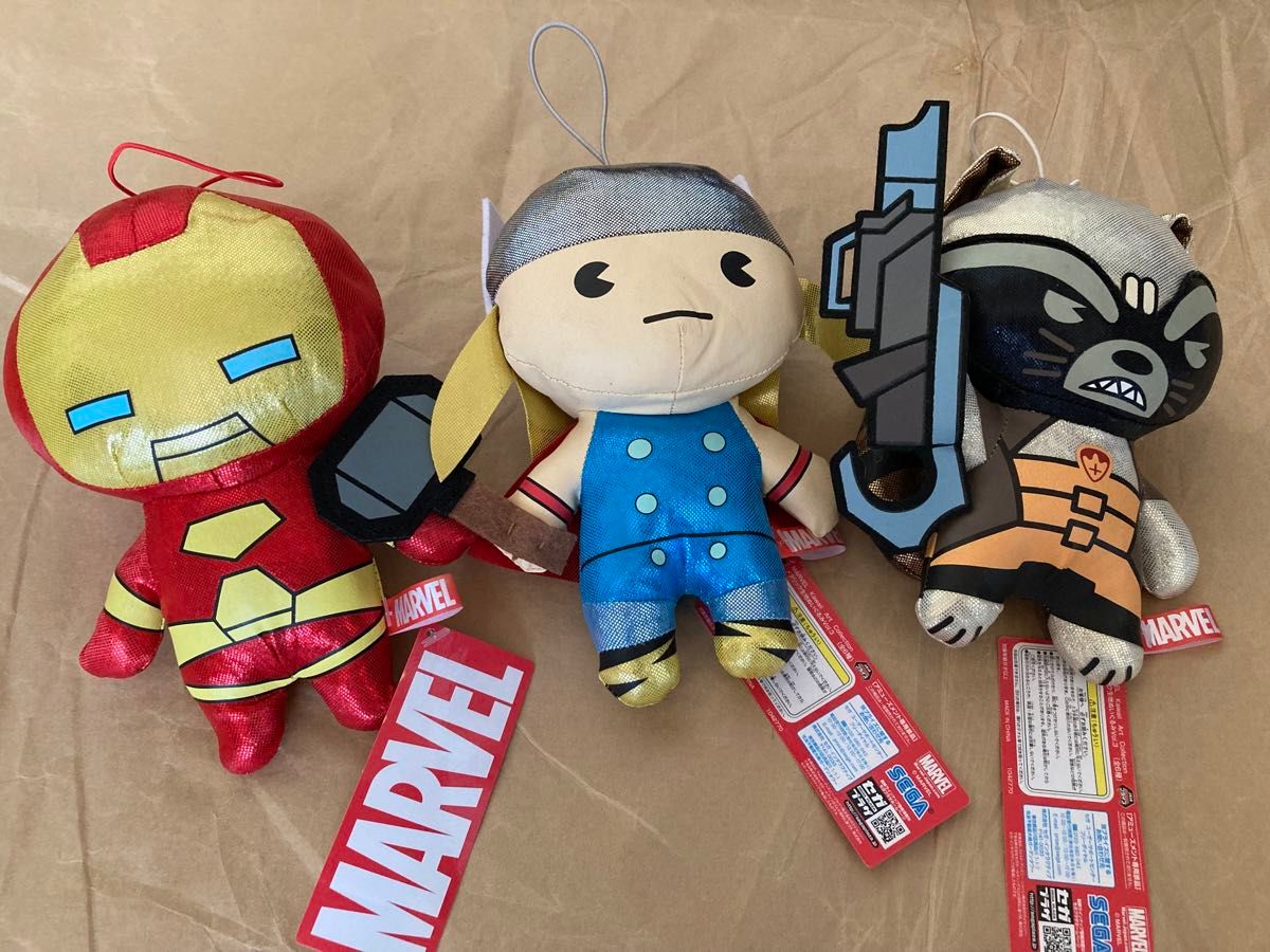 【MARVEL】新品 マーベルぬいぐるみ アベンジャーズ  