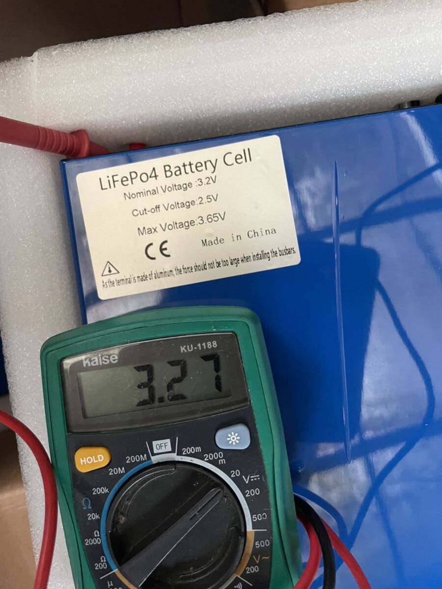 LiFePo4 バッテリーセル 320AH 4個セット 12v仕様 新品未使用 LiFePo4 バッテリーセル 320AH 4個セット 12v仕様 新品未使用