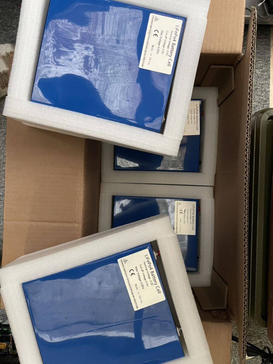 LiFePo4 バッテリーセル 320AH 4個セット 12v仕様 新品未使用 LiFePo4 バッテリーセル 320AH 4個セット 12v仕様 新品未使用