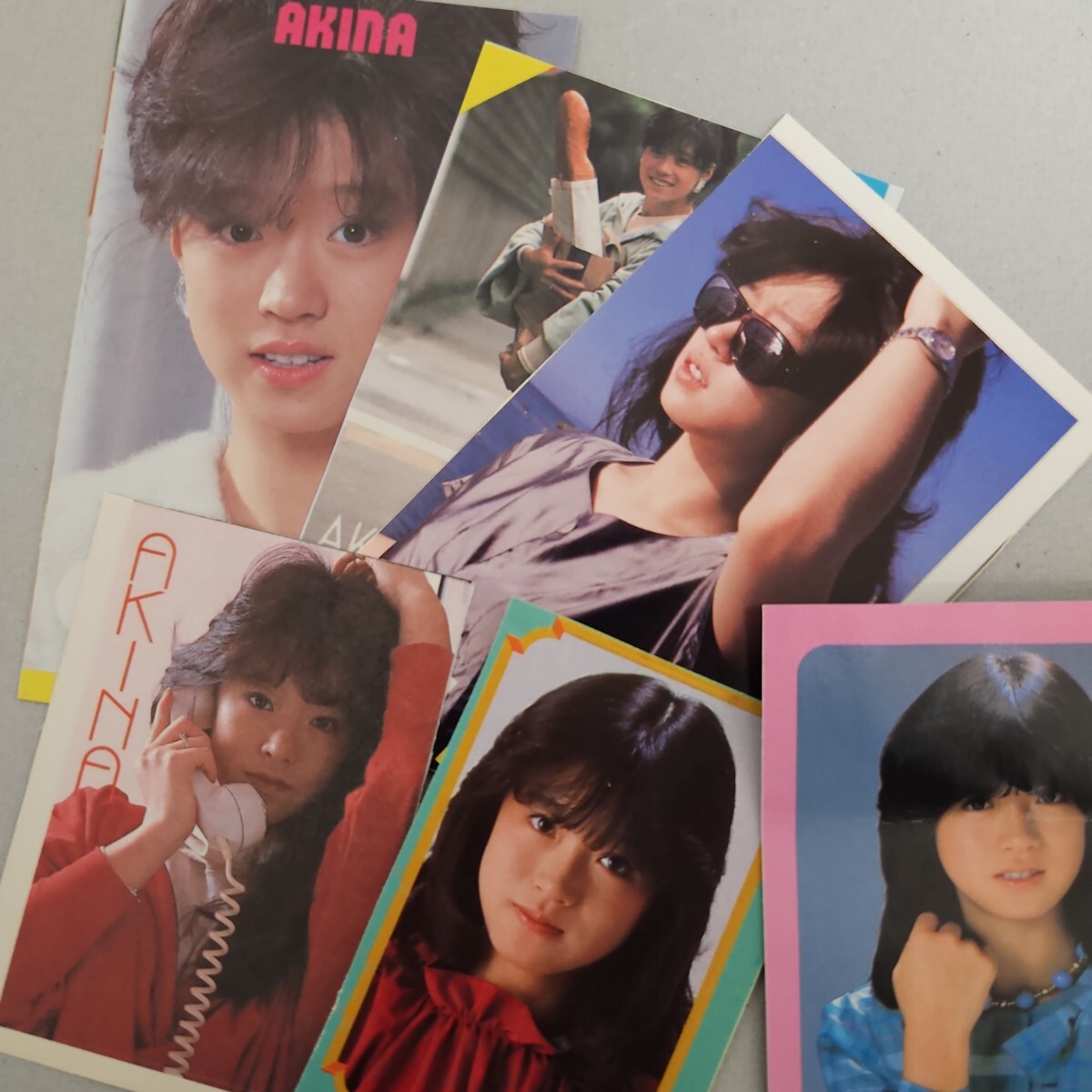 中森明菜 雑誌付録シール ステッカー 当時物 80年代アイドルの画像7