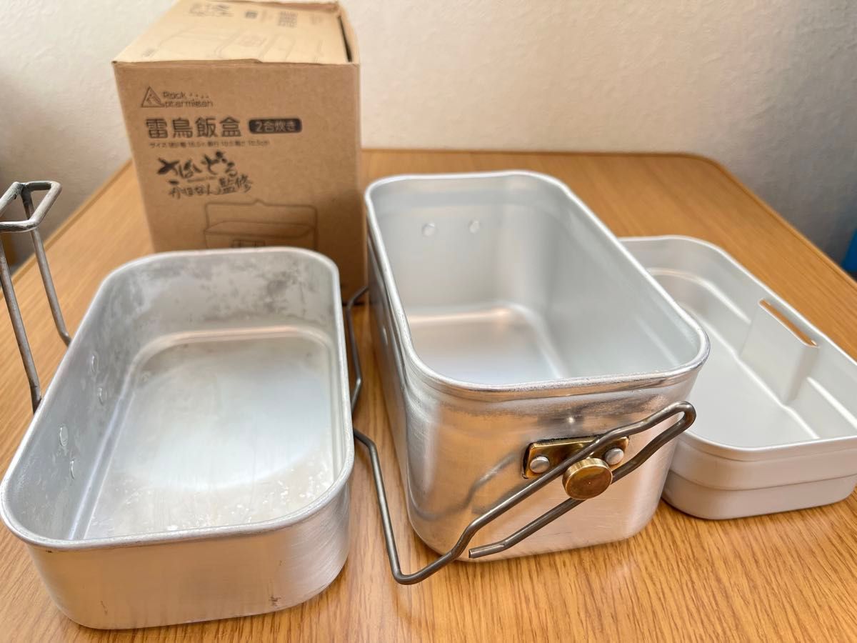 雷鳥飯盒セカンドロットさばいどる かほなん監修 シルバー 雷鳥飯盒セカンドロットさばいどる かほなん監修 シルバー