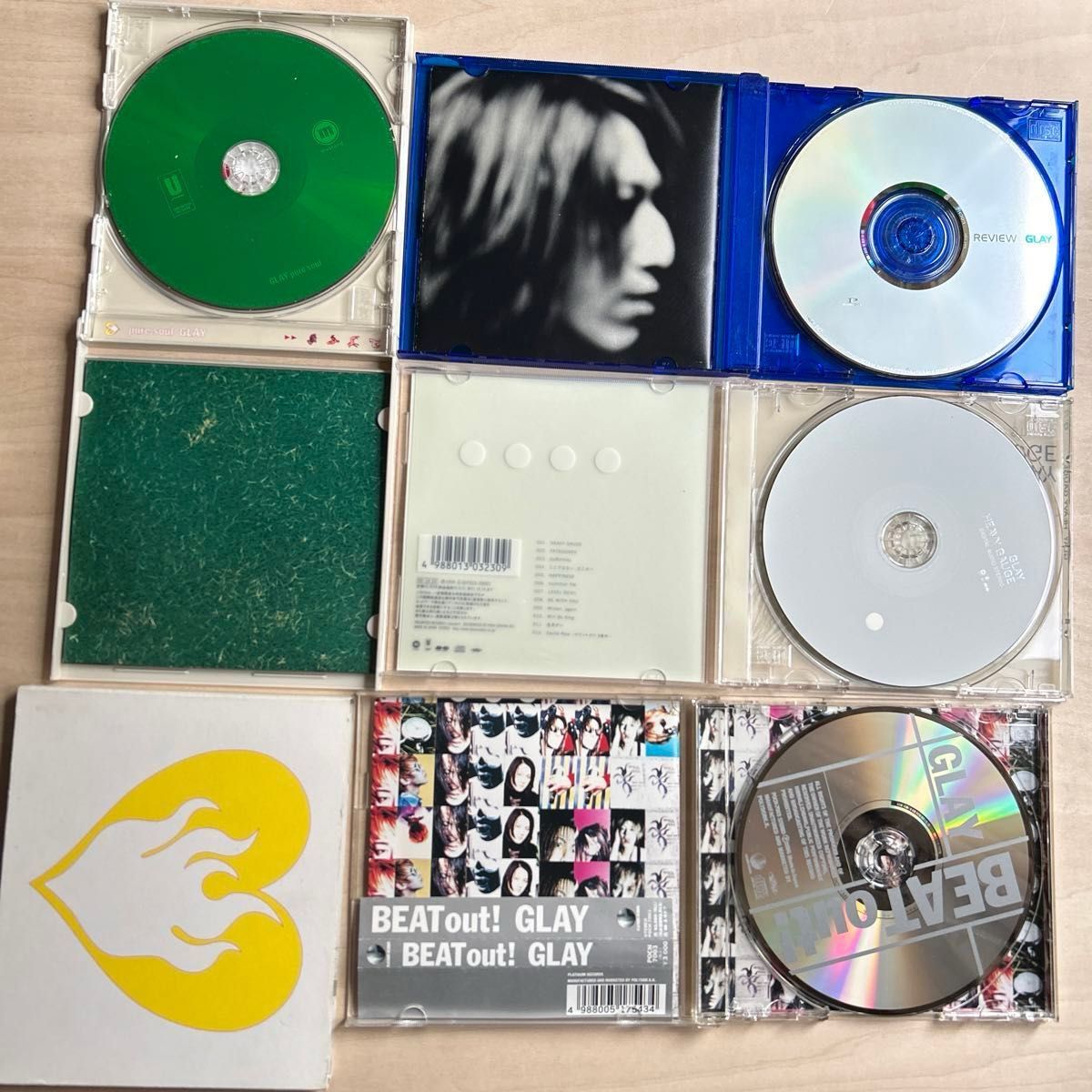 ＧＬＡＹ／ ＳＰＥＥＤ　ＰＯＰ / BEATout!/ pure soul/GLAY HEAVY GAUGE 初回限定盤