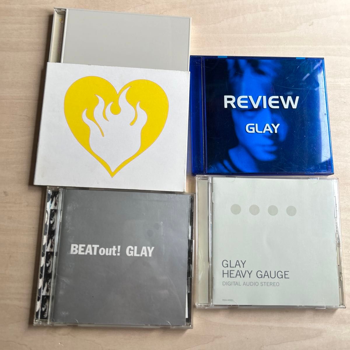 ＧＬＡＹ／ ＳＰＥＥＤ　ＰＯＰ / BEATout!/ pure soul/GLAY HEAVY GAUGE 初回限定盤