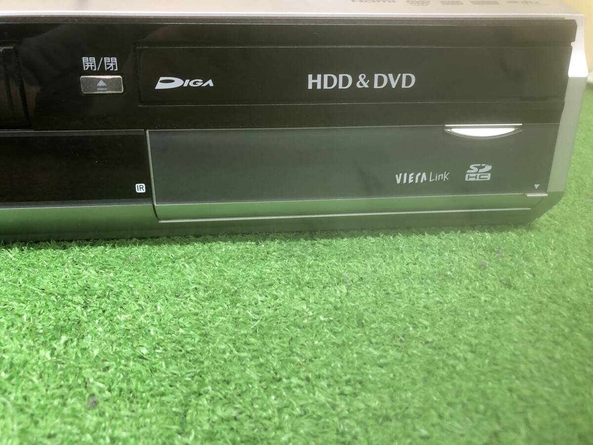 【s2322】［ジャンク品］Panasonic HDD搭載 VHS一体型ハイビジョンDVDレコーダー DMR-XP21V 2007年製☆注意事項必読☆_画像3