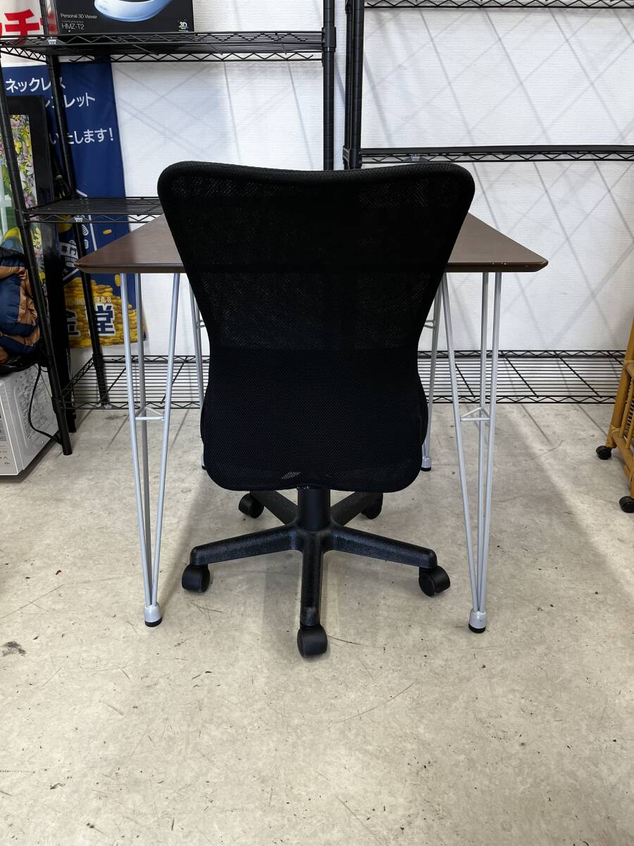 [s2555]nitoli1 person for desk & with casters . desk chair set * desk size : depth 70cm× width 70cm× height 70cm* chair size explanation field chronicle!