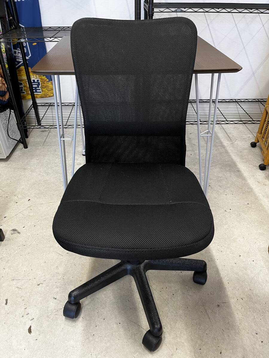 [s2555]nitoli1 person for desk & with casters . desk chair set * desk size : depth 70cm× width 70cm× height 70cm* chair size explanation field chronicle!