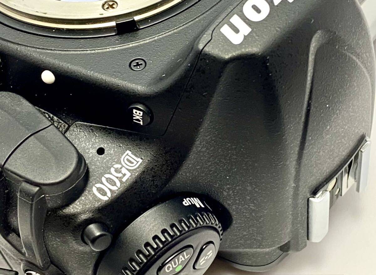 Nikon D500 ボディ美品ショット回数9157_画像1