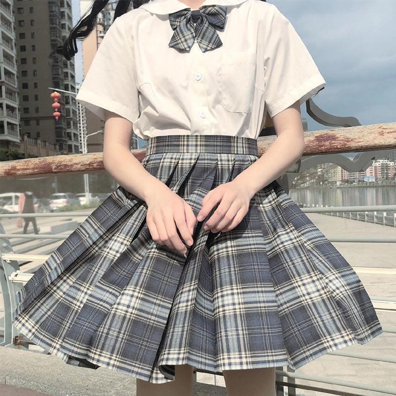 制服女子高生 M 高校 学生 スカート リボン 韓国 コスプレ セット 黒 JK