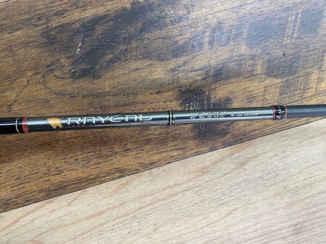 カーボンロッド　RAYCAL 中古　2.6ｍ　エギング　RE-862H　_画像2