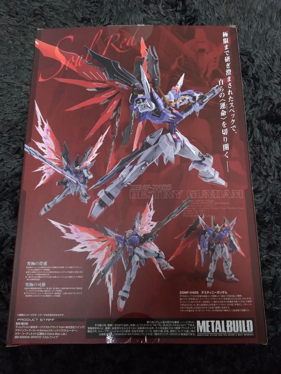 METAL BUILD デスティニー ガンダム SOUL RED Ver. 【美品/綺麗】