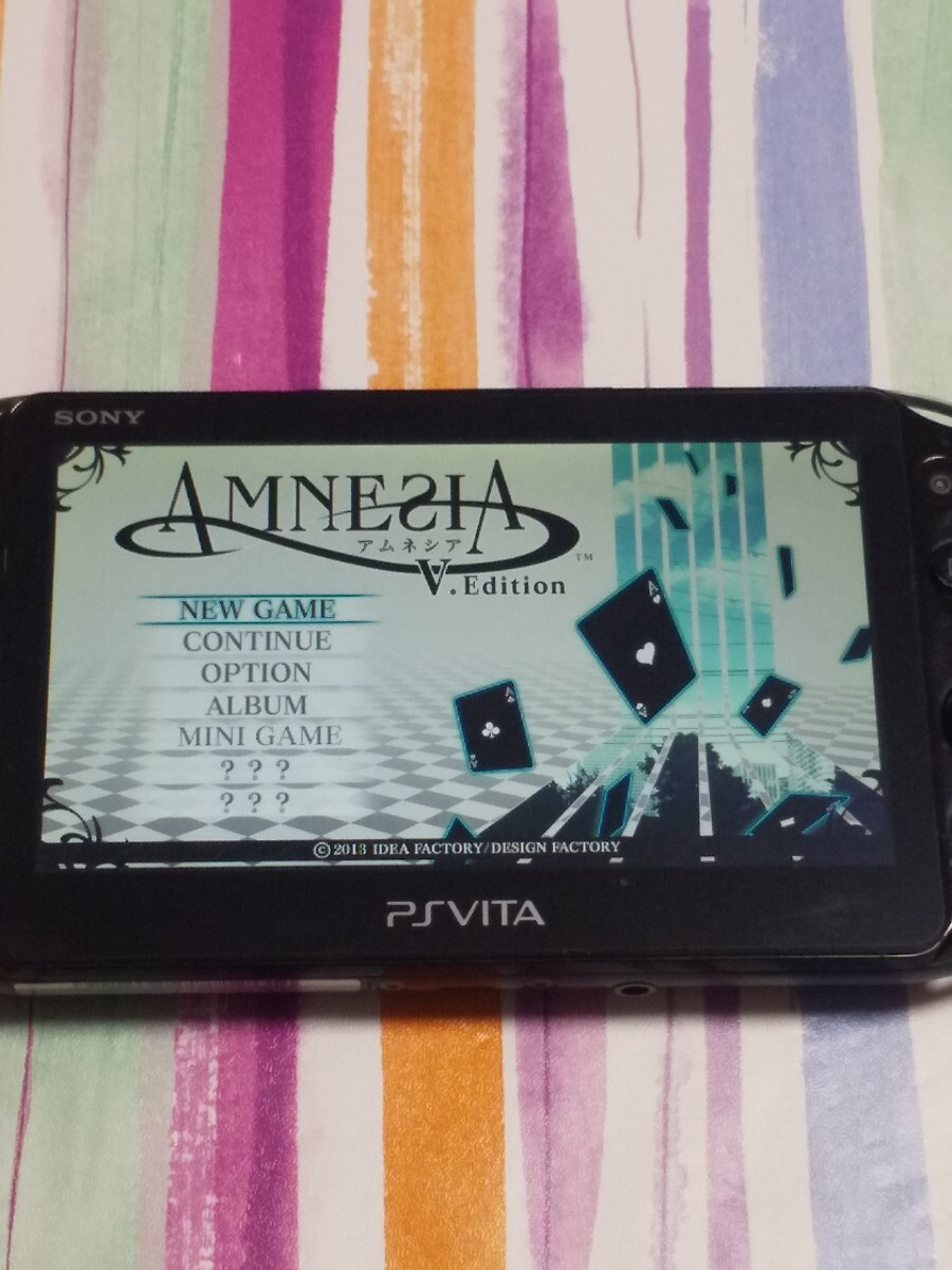 PS Vita AMNESIA V Edition【管理】M4C114