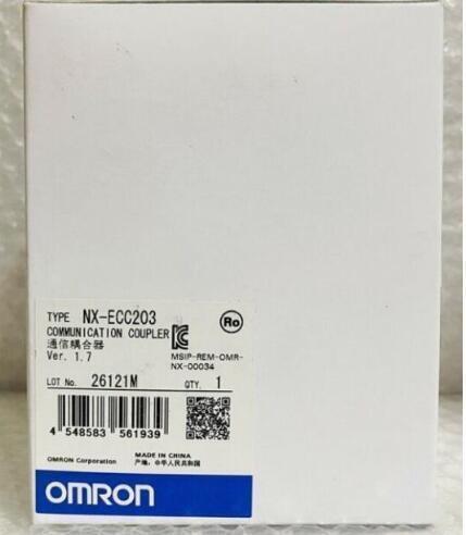 【新品★送料無料】 OMRON オムロン NX-ECC203 EtherCATカプラユニット保証6ヶ月_画像1