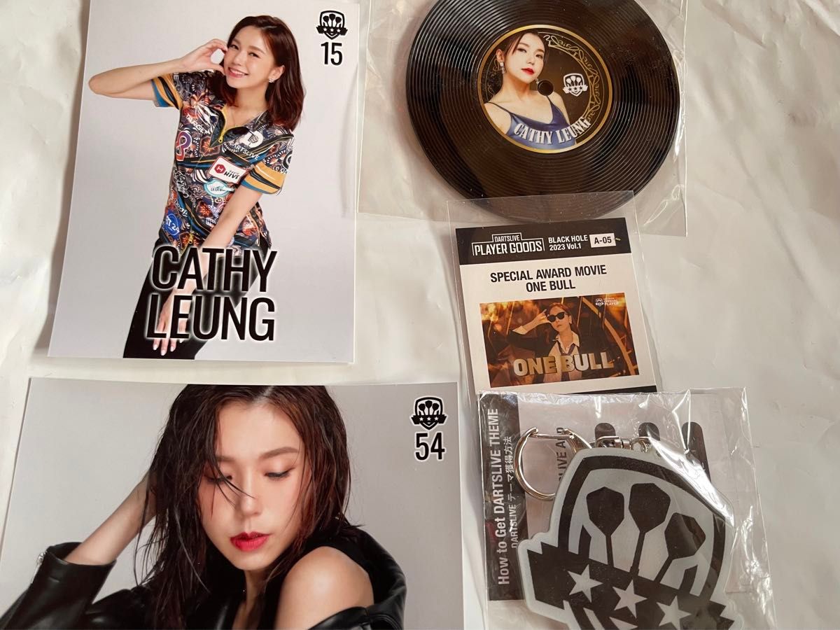 ブラックホールクジ CATHY LEUNG キャシーリョン ダーツ ダーツライブプレイヤーグッズくじ BLACK HOLE ブロマイド