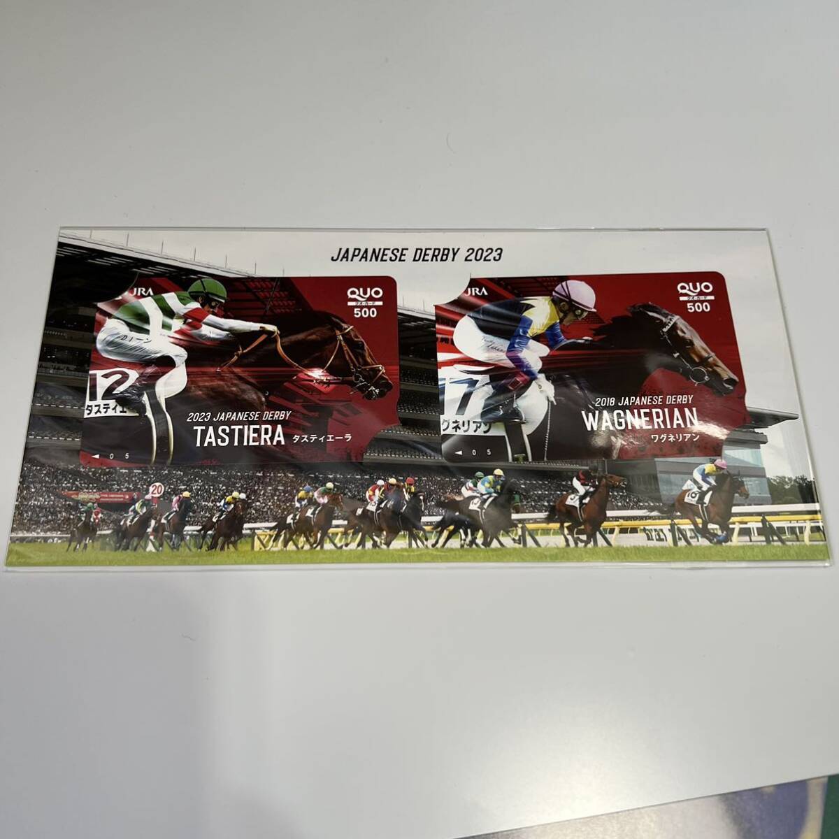 JRA 競馬 QUOカード 2000円分 タスティエーラ ワグネリアン ロードカナロア 未使用_画像3