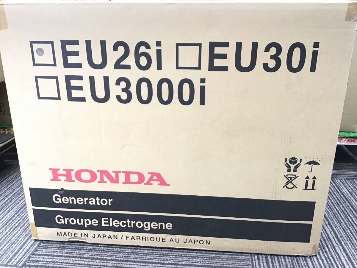 【領収書発行可】【西濃運輸発送または店頭引き取り】☆HONDA/ホンダ 2.6kVAインバータ発電機 EU26i [ITW17VYDNXHK]の画像2