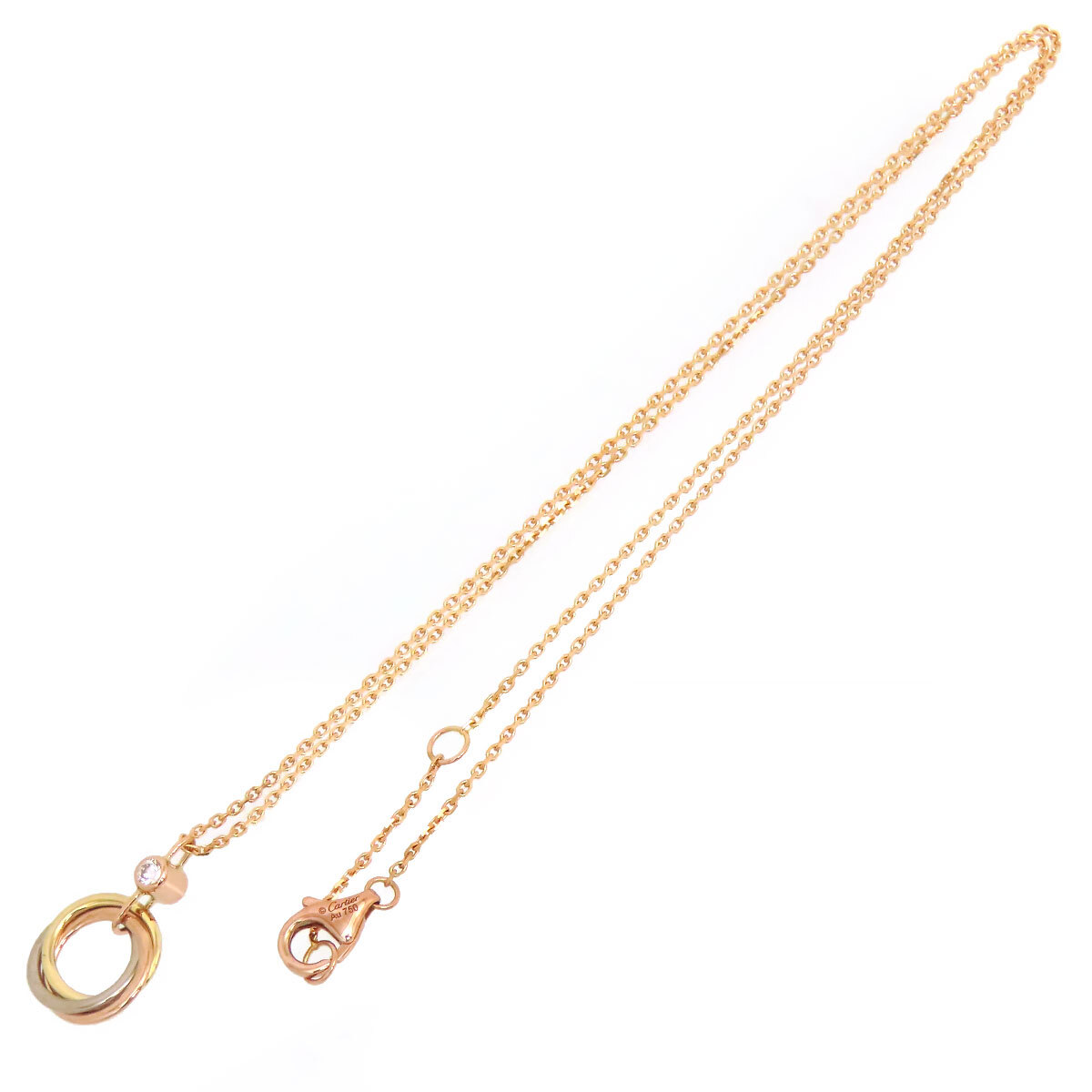  Cartier toliniti necklace diamond B7223500 Au750 (K18YG K18WG K18PG) lady's CARTIER [ beautiful goods ] used [ jewelry ]