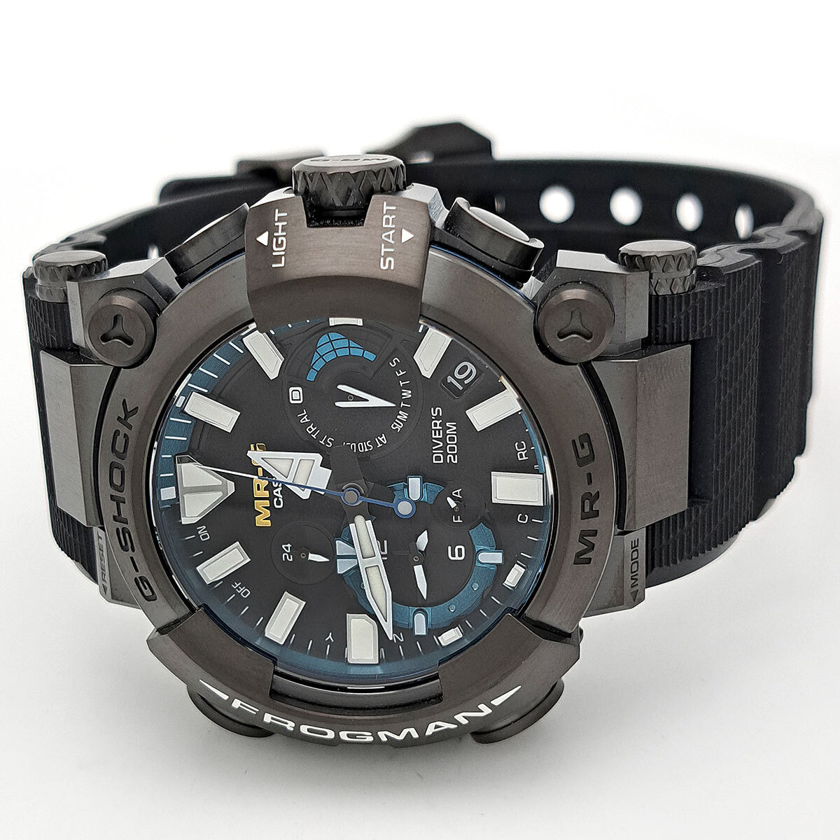 カシオ G-SHOCK MR-G フロッグマン MRG-BF1000R-1AJR ソーラー チタン メンズ CASIO [美品] 中古 【時計】_画像2