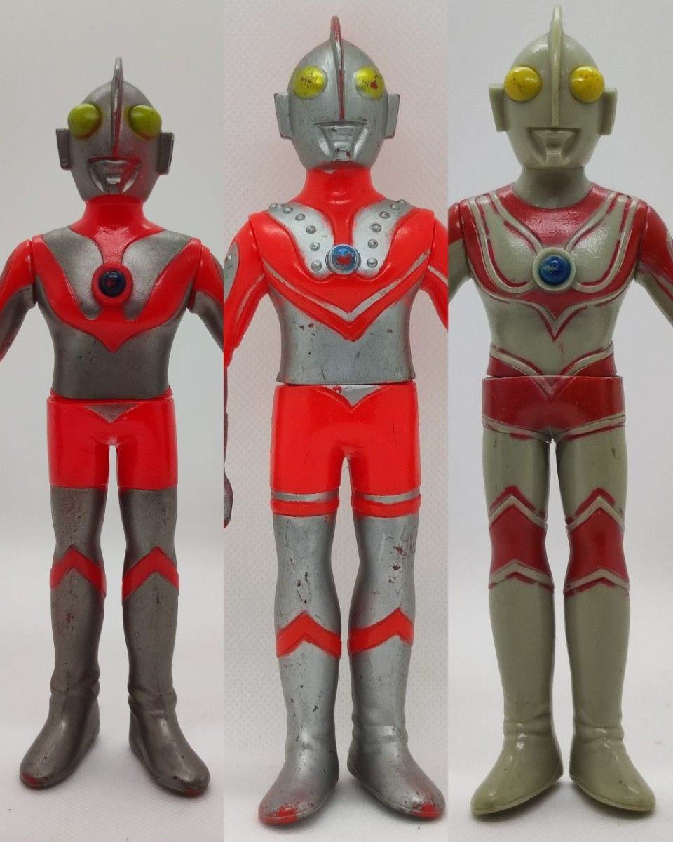 3体セット ポピー キングザウルスシリーズ      ウルトラマン､ゾフィー､帰ってきたウルトラマン