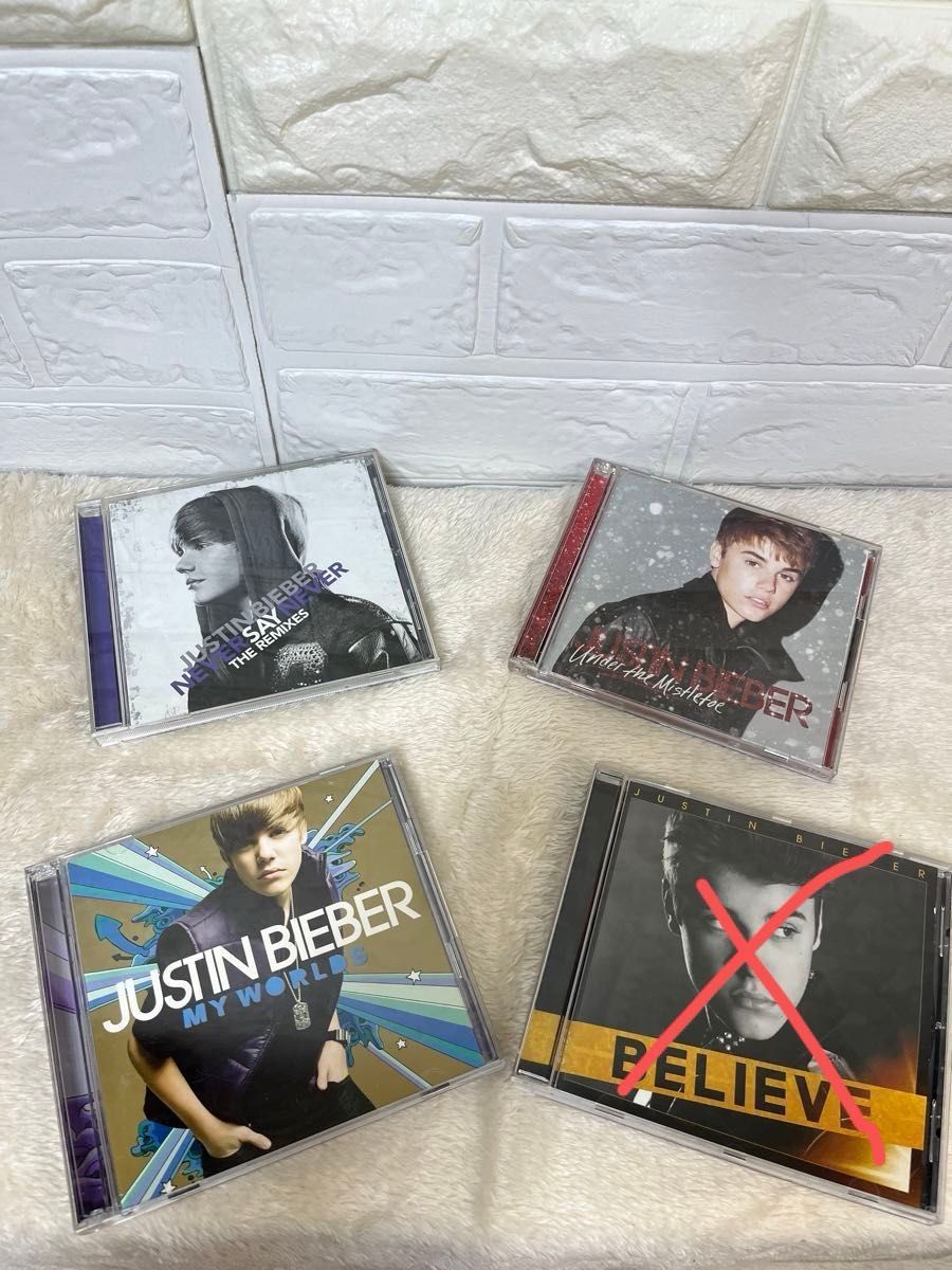 JUSTIN BIEBER CD 3枚セット