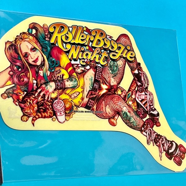 ロッキンジェリービーン ローラーブギーナイト ステッカー クリア Rockin’Jelly Bean Roller Boogie Night_画像2
