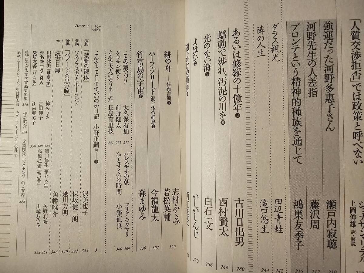 すばる 2015年4月号 / 集英社 椎名誠 佐藤友哉 青野聰 橋本治 動物のまなざし 動物のいのち 木村友祐 飯田基晴 いとうせいこうの画像6