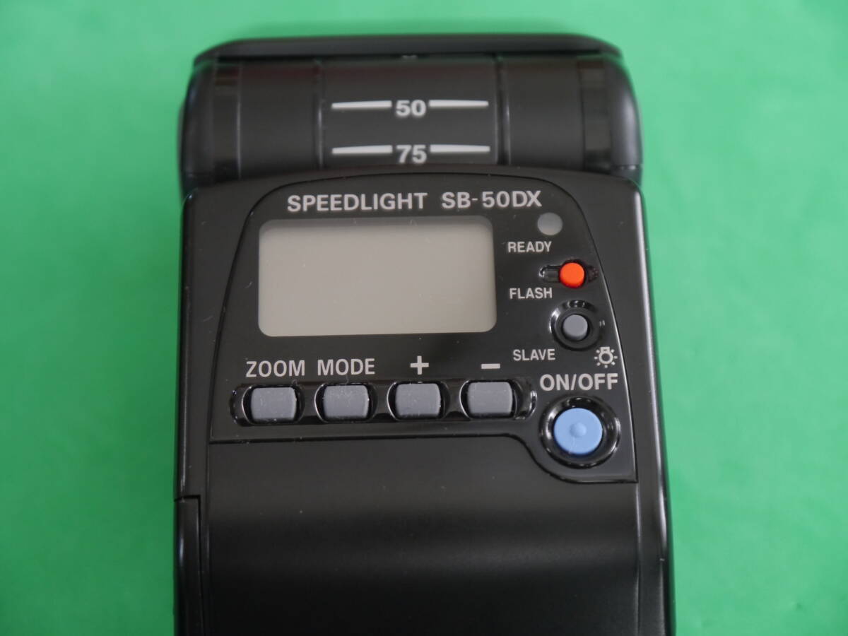 中古美品 Nikon スピードライト SB-50DX　簡易動作確認済_画像6