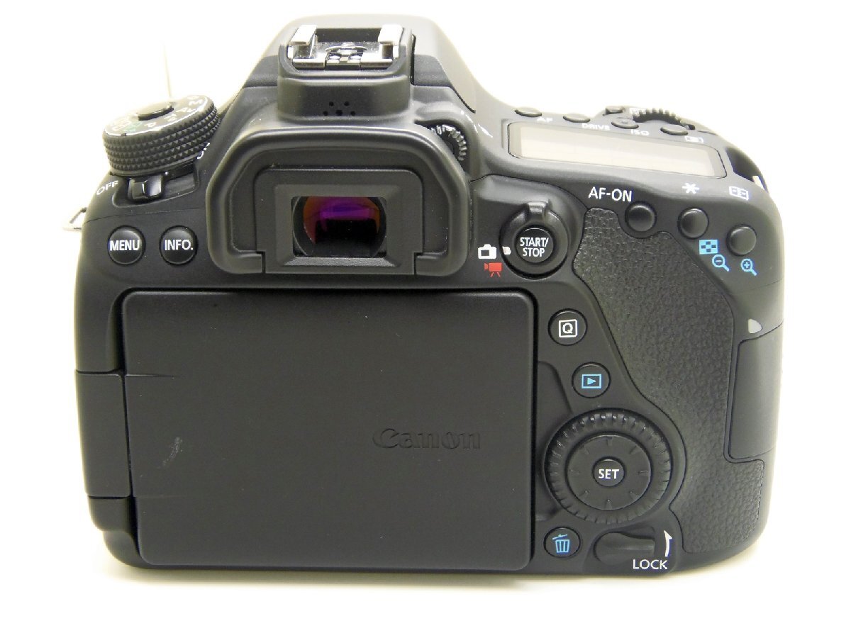 ○ Canon デジタル一眼レフカメラ EOS 80D ボディ 本体 充電器付き 中古品_画像3