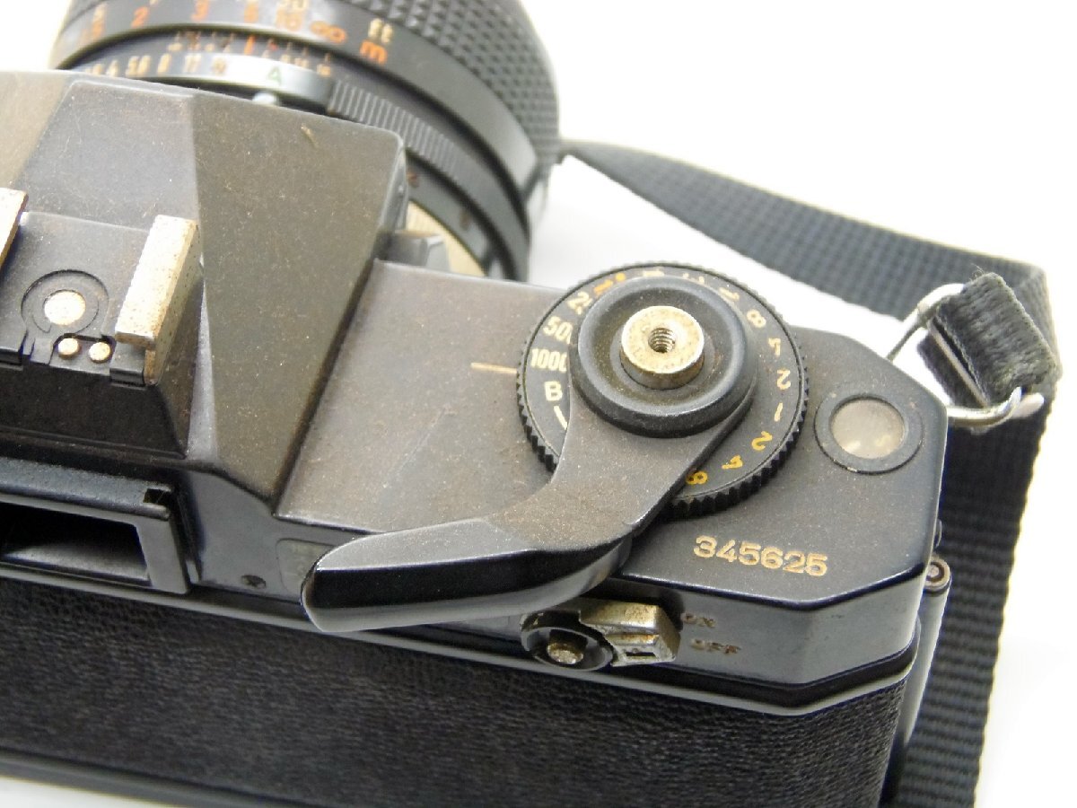 ○ Canon EF フィルムカメラ CANON LENS FD 50mm 1:1.4 S.S.C. ジャンク品 動作未確認の画像5