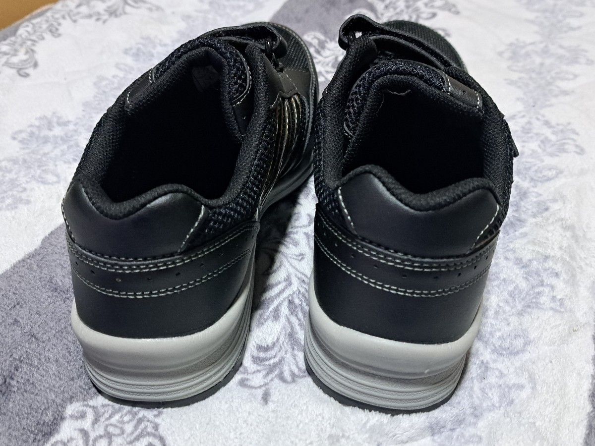 新品未使用 MIDORI ANZEN SLS-705 静電 ブラック プロスニーカー プロテクトスニーカー 静電靴 28cm