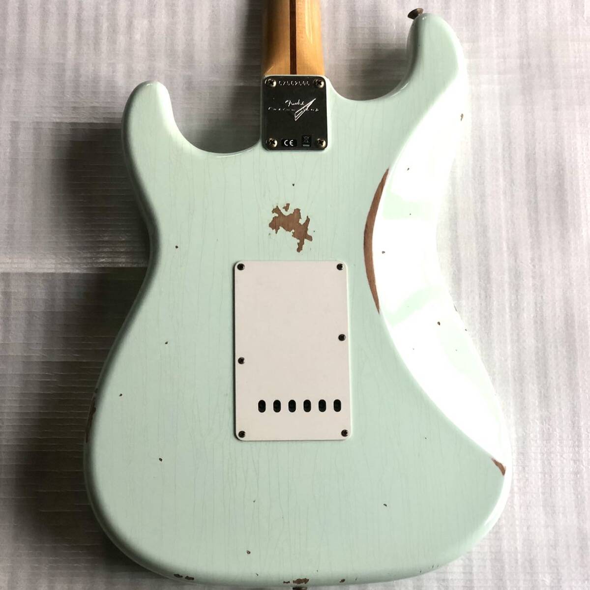 新古品 Fender USA Custom Shop '58 STRAT RELIC 2022年/SURF GREEN_画像4