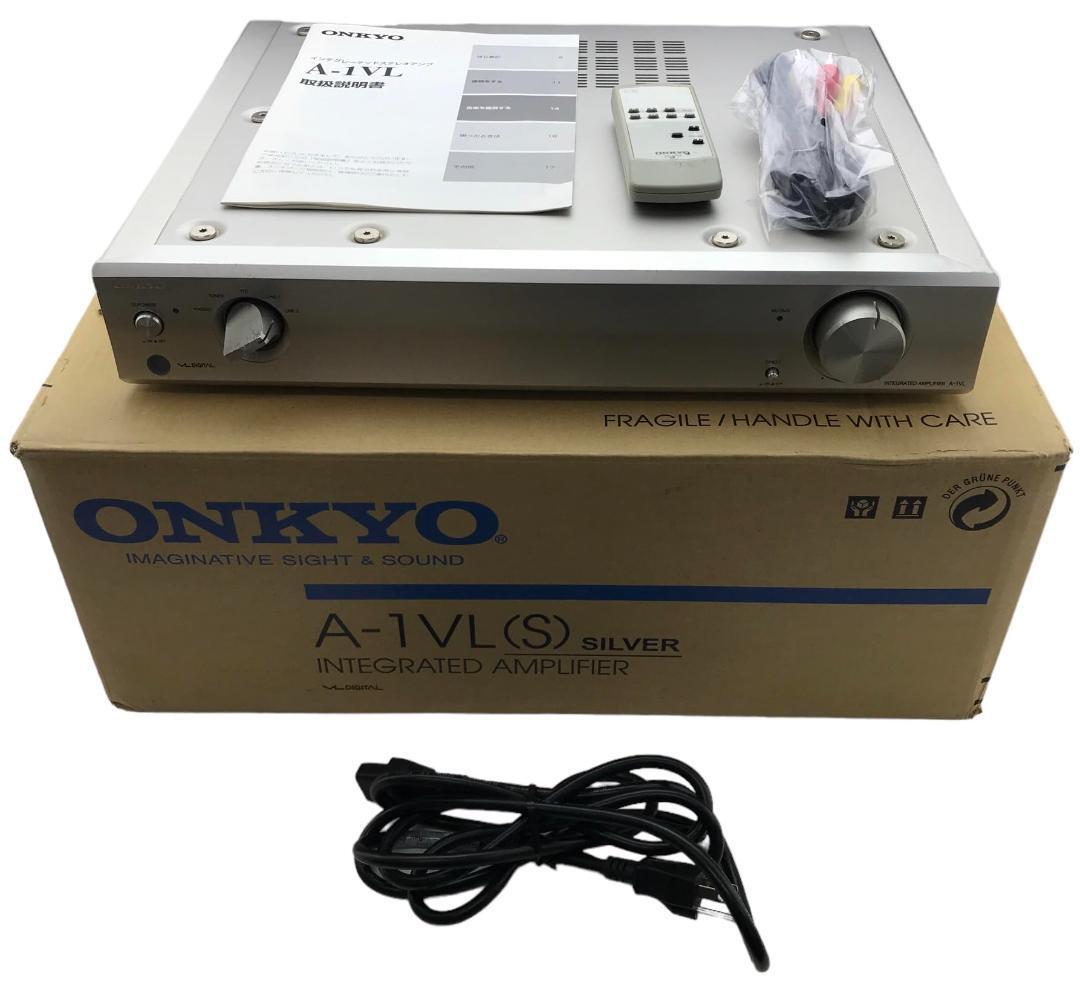 (003986)ONKYO プリメインアンプ A-1VL(S) /シルバーの画像1