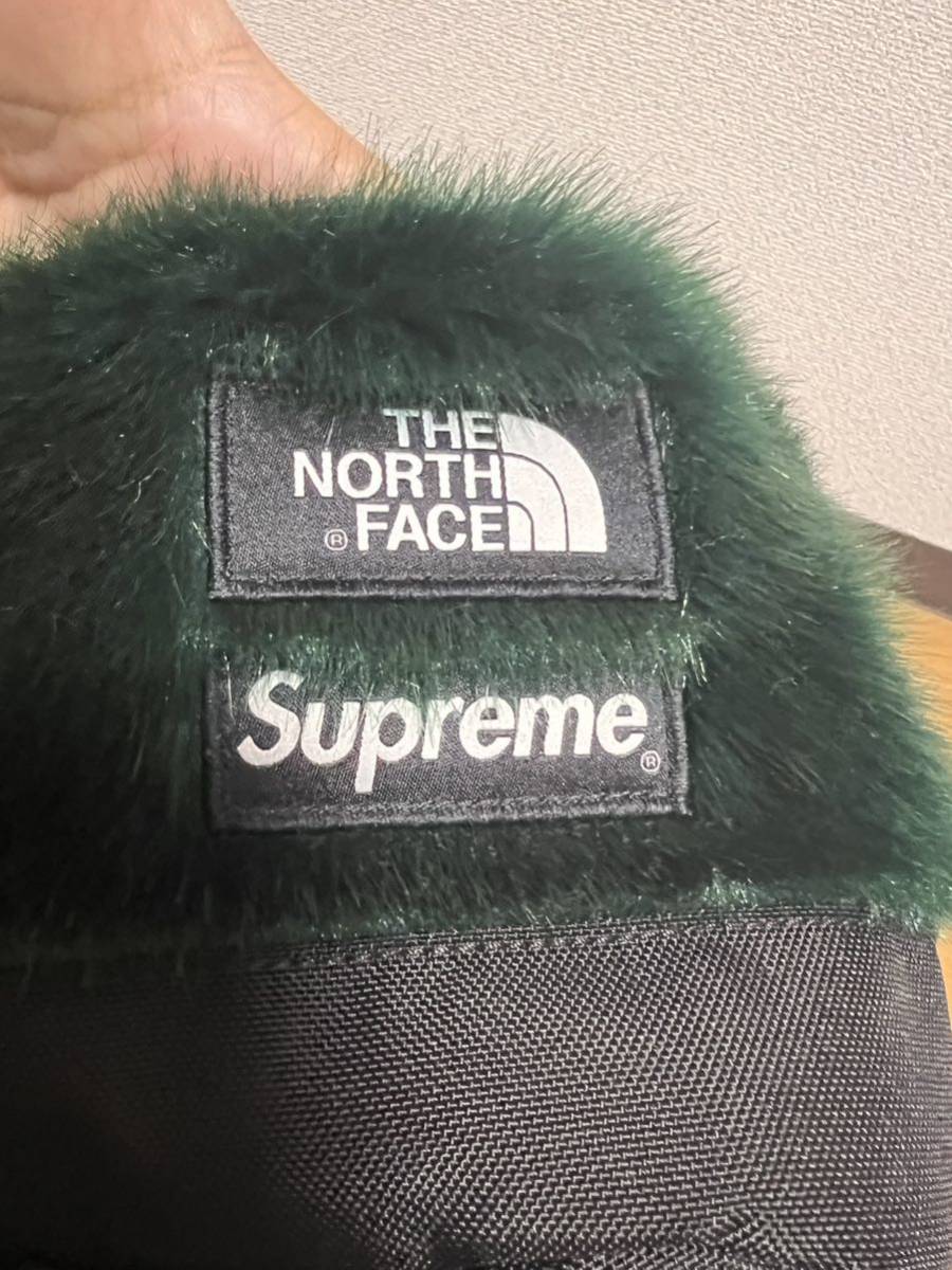 20FW supreme the north face faux fur backpack グリーン ／ シュプリーム ザ・ノースフェイス ／ バックパック デイパック リュック 鞄_画像3