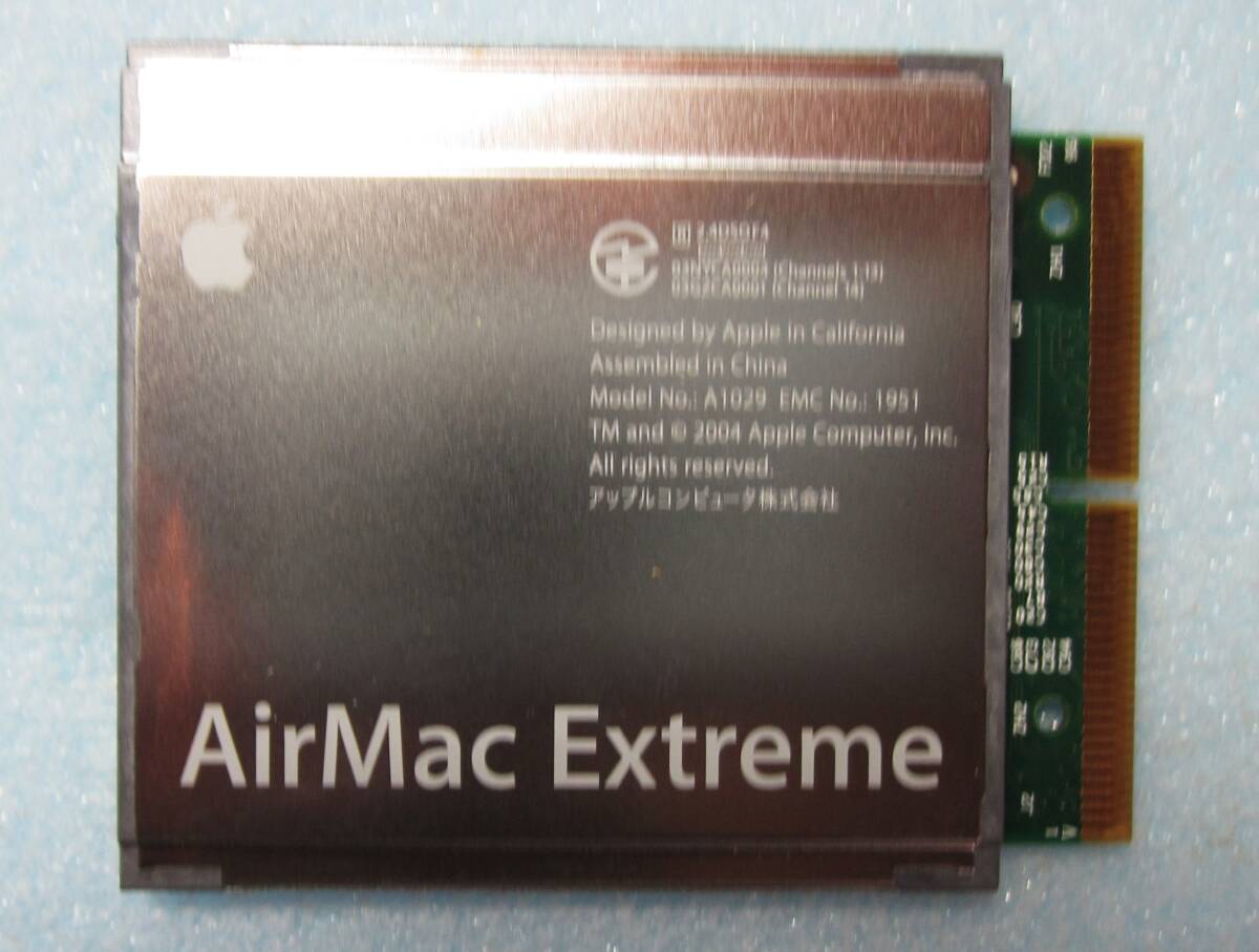 （送料無料）　Apple AirMac EXTREME カード Wi-Fi 無線LAN_画像2